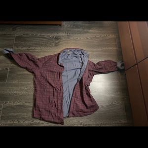 Eddie Bauer Red & Black Checker Flannel